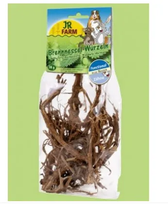 JR Farm - Специалитет, лакомство - Натурални, изсушени корени от коприва за гризачи - 2 бр. 20гр