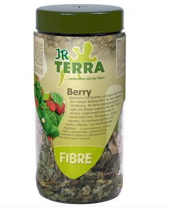 JR Farm Terra Fibre Berry - листа от Ягоди за костенурки, 25 гр.