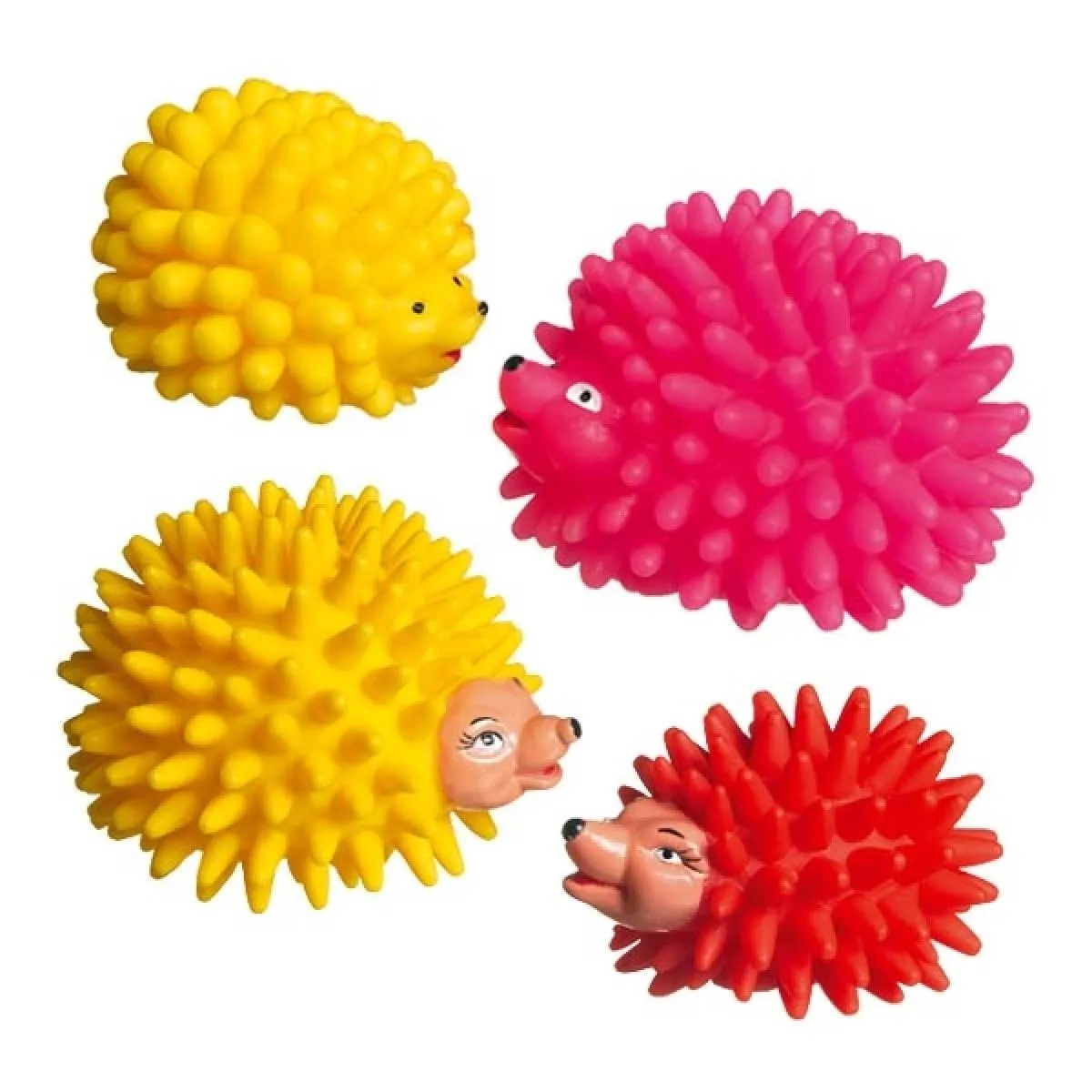 Camon Solid rubberr hedgehog - кучешка играчка  таралеж 13 см 4