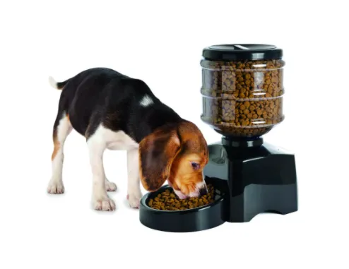 Camon Automatic dog and cat food dispenser Big Self Food - Автоматична хранилка за кучета и котки, 1-3 хранения дневно, 5 л 3