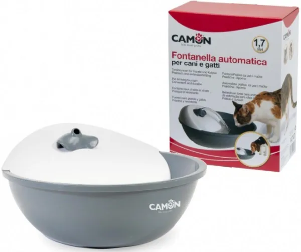 Camon Automatic water fountain - автоматична поилка 1.7 литра за кучета и котки 1