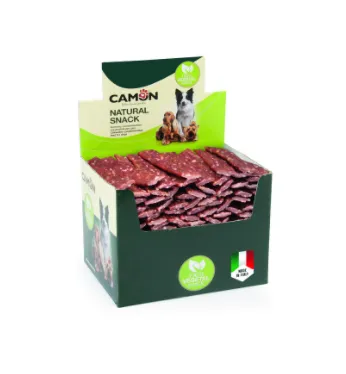 Camon Veggie strips - Деликатес за кучета, лакомство ленти, 8 броя х 18 см. 1