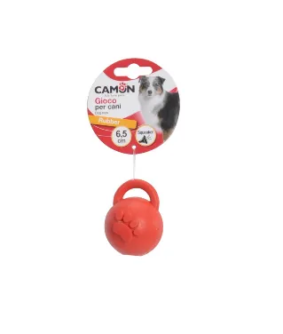 Camon - играчка за кучета , топка с дръжка 6.5 см. 1