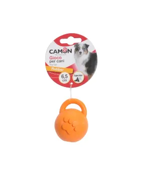 Camon - играчка за кучета , топка с дръжка 6.5 см. 2