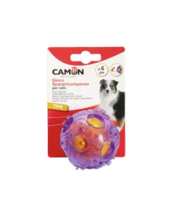 Camon Tpr treat ball dog toy - топка за игра за кучета 6 см.1бр. 1