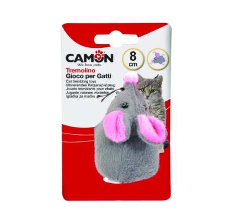 Camon Shaking Tremolino mouse котешка играчка -  вибрираща мишка  8 см 2