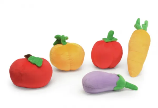 Camon Dog toys - plush vegetables - Плюшена играчка за кучета - зеленчук  1