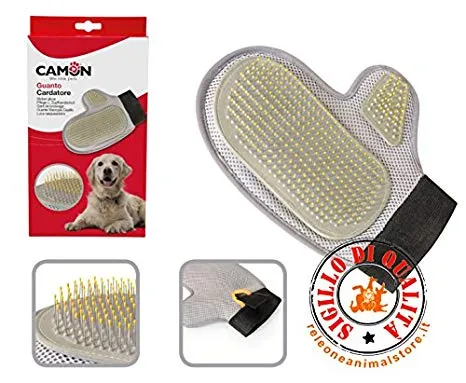Camon Slicker  glove - Ръкавица МАДЖИК - за разресване на кучета  - 30 см.