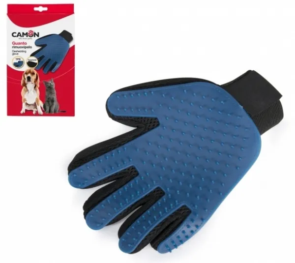 Camon Deshedding glove - ръкавица за раресване на късокосмести кучета