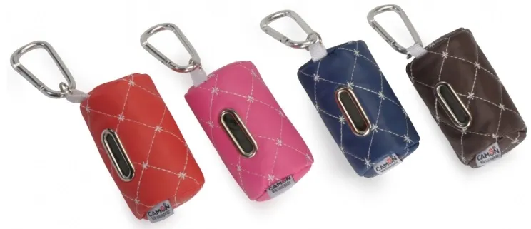 Camon Lux scoop bag dispenser - Луксозна чантичка за пликчета-различни цветове