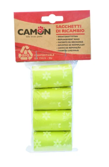 Camon replacement waste bags - Xигиенични найлонови торбички - биоразградими - 4 бр.х 10 пликчета 1
