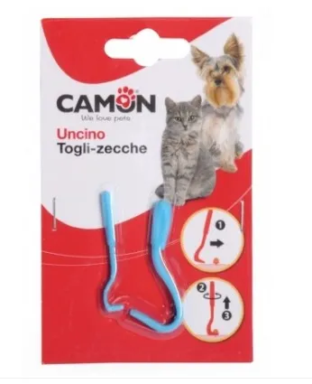 Camon - Пластмасови куки за отстраняване на кърлежи от кучета и котки