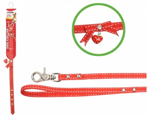 Camon leash with bow - повод за кучета 120 см. / 10 мм.