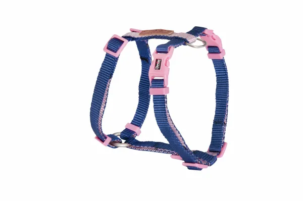 Camon Double Premium Blue/Pink - Нагръдник за кучета розово син -10x250/400мм