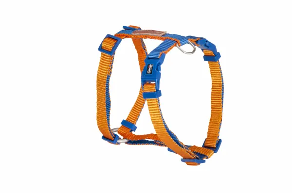 Camon Double Premium Orange/Blue - Нагръдник синьо с оранжево за кучета 10x250/400мм