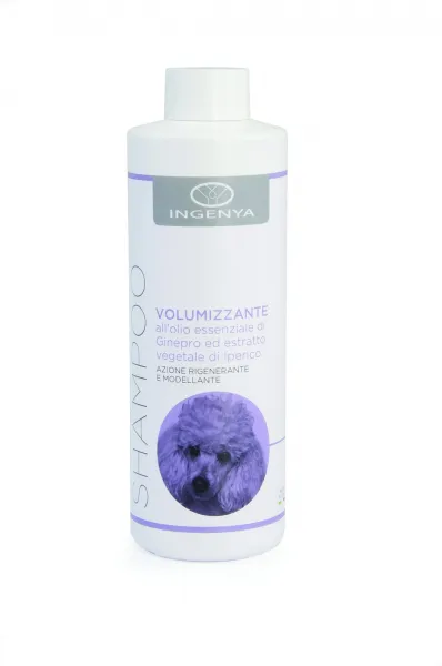 Camon Volumizing shampoo - Обемен шампоан за кучета с етерично масло от хвойна и растителен екстракт от жълт кантарион - 1л.