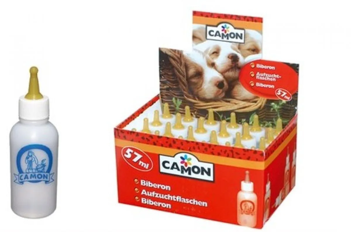 Camon Nursing bottle for small pets - биберон за хранене на кученца 57 мл. 2