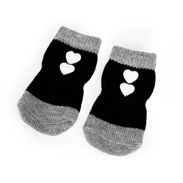 Camon Socks for dogs Hearts- кучешки чорапи - S 2 см.4 броя