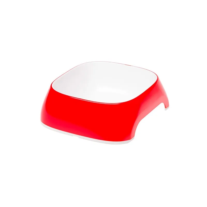 Ferplast Glam Bowl - Пластмасова купичка за кучета и котки за храна и вода, 400 мл. - червена 1