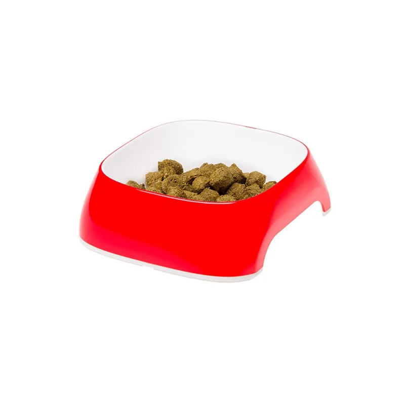 Ferplast Glam Bowl - Пластмасова купичка за кучета и котки за храна и вода, 400 мл. - червена 3