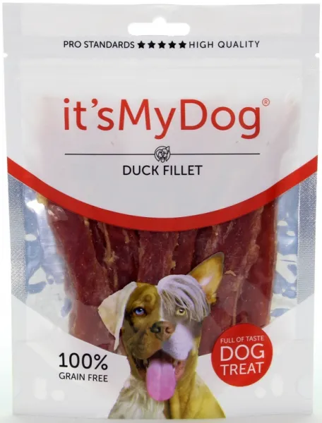 It's My Dog Duck Fillet Grain Free - Кучешко лакомство патешко филе, без зърно, 2 броя х 85 гр.