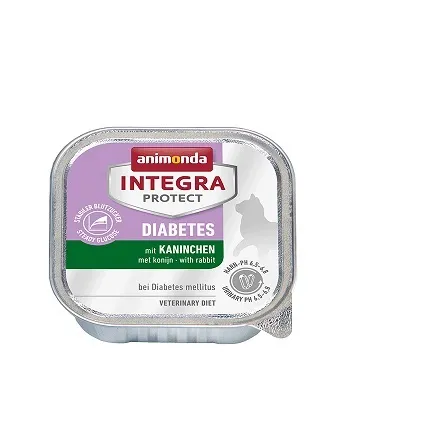 Animonda integra protect diabetes rabbit – Храна със заешко месо, за котки със диабет, 4 броя х 100 гр.