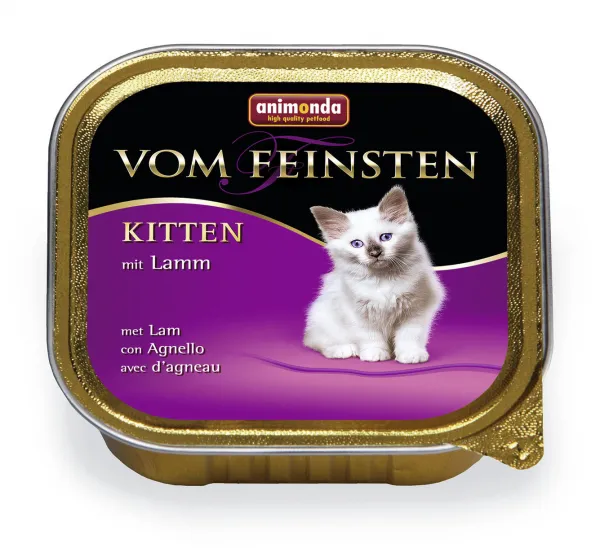 Animonda von feinsten kitten lamb - Пастет с агнешко месо,за котенца от 1 до 12 месеца, 6 броя х 100 гр.
