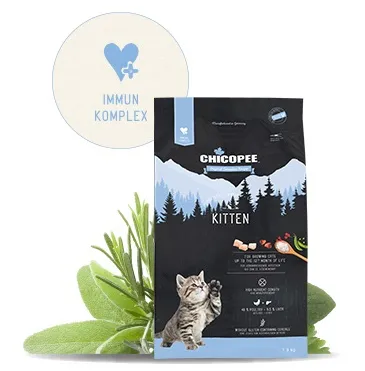 Chicopee Holistic Nature Line Kitten-Храна за котки до 12 месеца с пилешко месо, 8кг