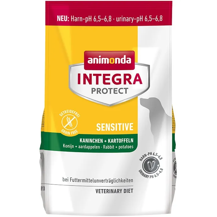 Animonda Integra Protect Sensitive -Суха храна специално разработена за кучета с непоносимост към храна,заешко и картофи 700 гр.