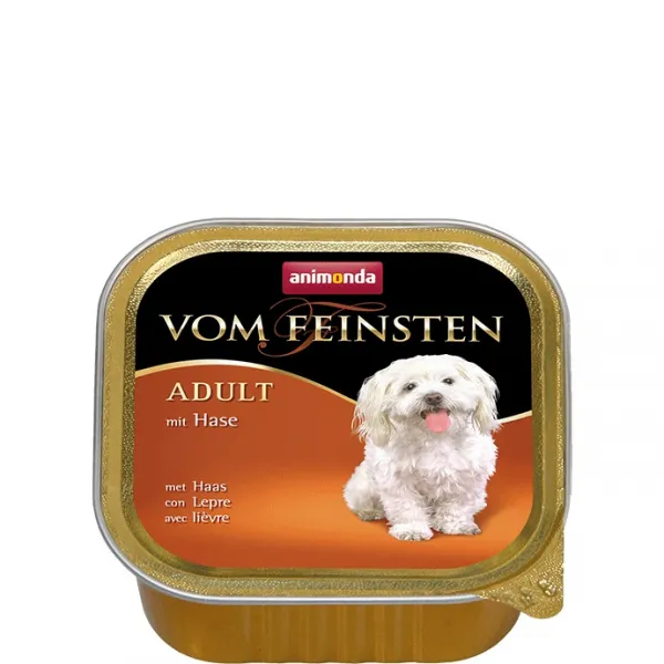 Animonda Vom Feinsten Forest Haas - Пастет за израснали кучета с месо от див заек, 4 броя х 150 гр.