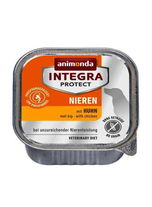 Animonda integra protect renal -Пастет за кучета с бъбречна недостатъчност с пилешко месо, 3 броя х 150 гр.