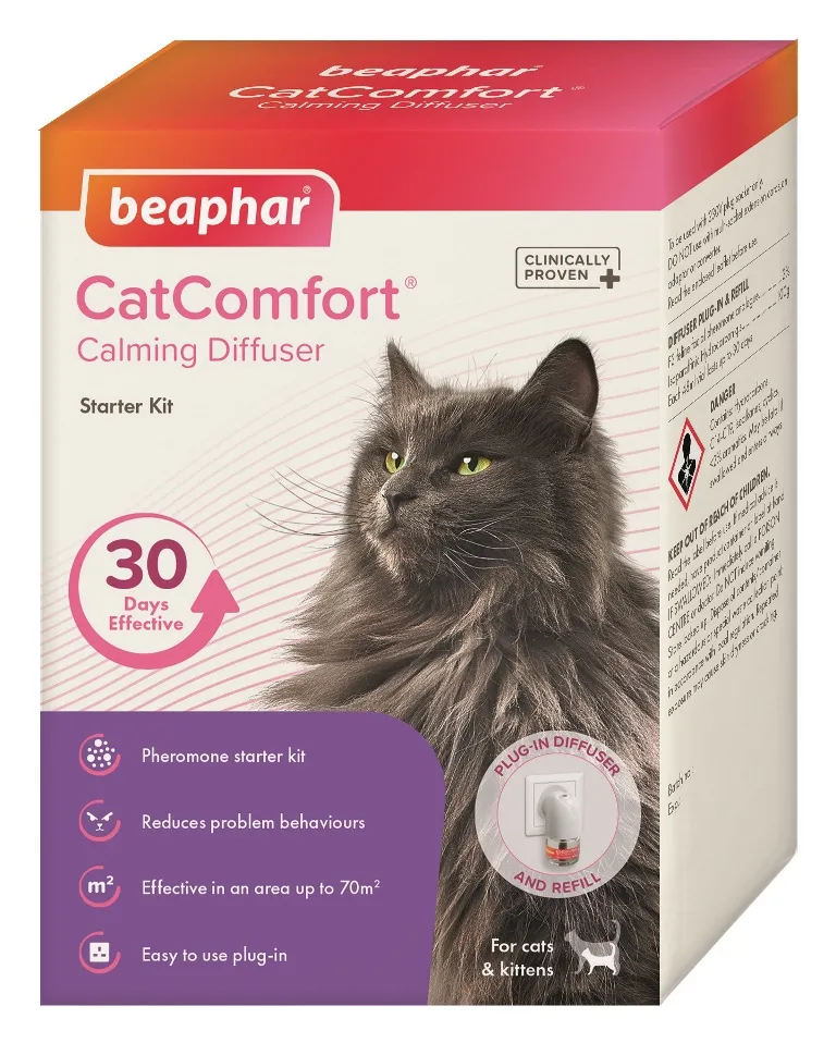Beaphar CatComfort® Calming spray - резервен пълнител с феромони за котки, за дифузер, 48мл