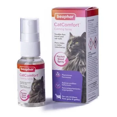 Beaphar Cat Comfort - Успокояващ спрей с феромони за котки 60 мл.