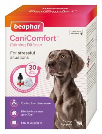 Beaphar Cani Comfort - Успокояващ дифузер с феромони и изпарител за кучета 48 мл.