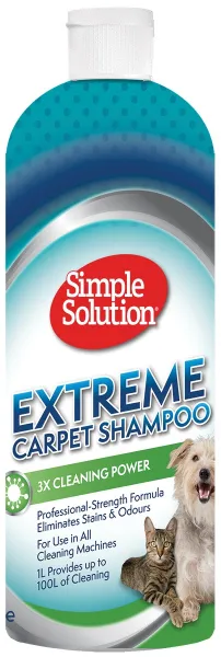 Simple Solution Extreme Carpet Shampoo -Шампоан за килими, 1 000 мл 1