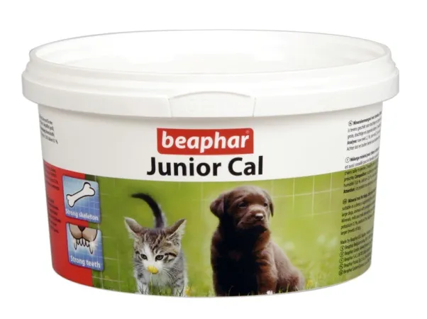Beaphar Junior Cal - Калций на прах за кученца и котенца, 200 гр.