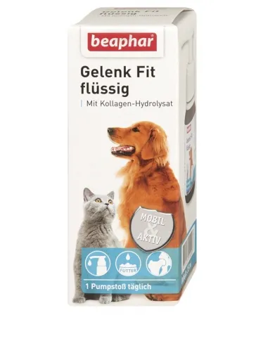 Beaphar Joint Care Liquid - Сироп с хиалуронова киселина за здрави стави при кучета и котки 35 мл.