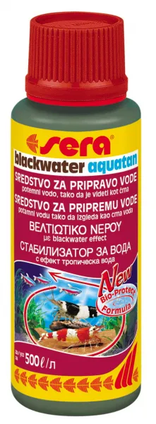 Sera - Blackwater Aquatan - Стабилизатор за вода с ефект тропическа вода 100 мл.