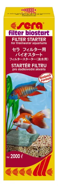 Sera Filter Biostart - Препарат за био стартиране на аквариум 50 мл.
