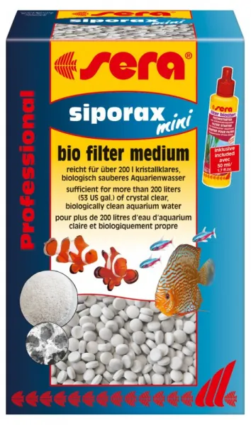Sera siporax® mini - Биологичен филтърен материал за вътрешни филтри 35 гр.