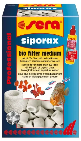 Sera siporax professional - Биологичен филтърен материал, биологича филтрация с най-висока ефективност 1000 мл. 1
