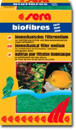 Sera - Филтърен пълнеж за механично и биологично пречистване на водата,биофибри фини 40 гр.