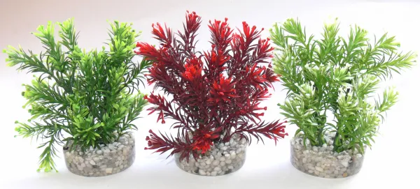 Sydeco Jungle Small-Растение за аквариум 15 см. - различни цветове