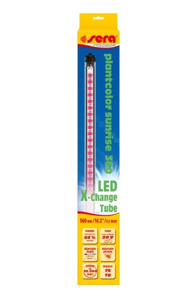 Sera LED plantcolor sunrise-Енергоспестяваща лампа за аквариум 520 мм - 7 W
