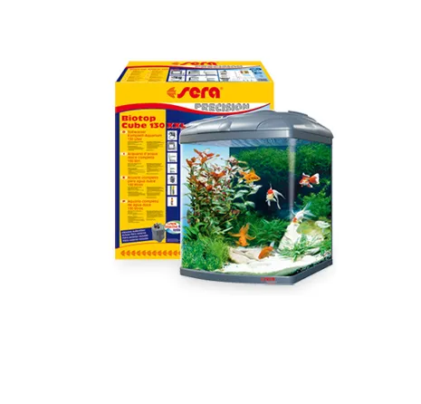 Sera Biotop Cube 130 XXL -Комплект сладководен аквариум, 130 л.