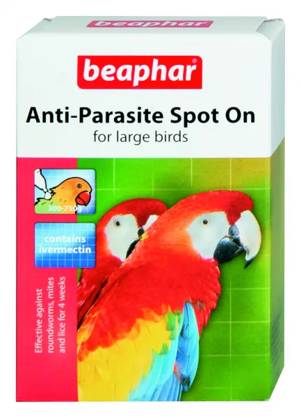 Beaphar- Anti-Parazite Spot On противопаразитни капки за едри птици, 2 бр.
