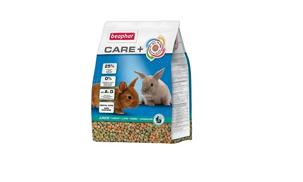 Beaphar Care+ Super Premium- Премиум храна за зайци до 10 месеца, 1.5 кг.