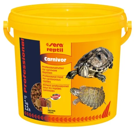 Sera Reptil Professional Carnivor-Храна за костенурки и други месоядни влечуги 3800 мл. 1