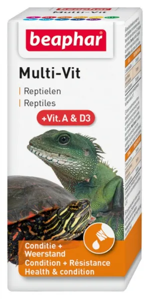 Beaphar- Витамини за костенурки и влечуги, 20 мл.