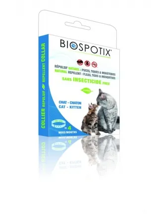 Biogance Biospotix - Противопаразитна каишка котки до 35 см.